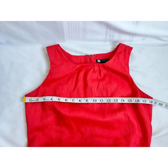 Carole Little Red Midi Dress - Picture 9 of 9